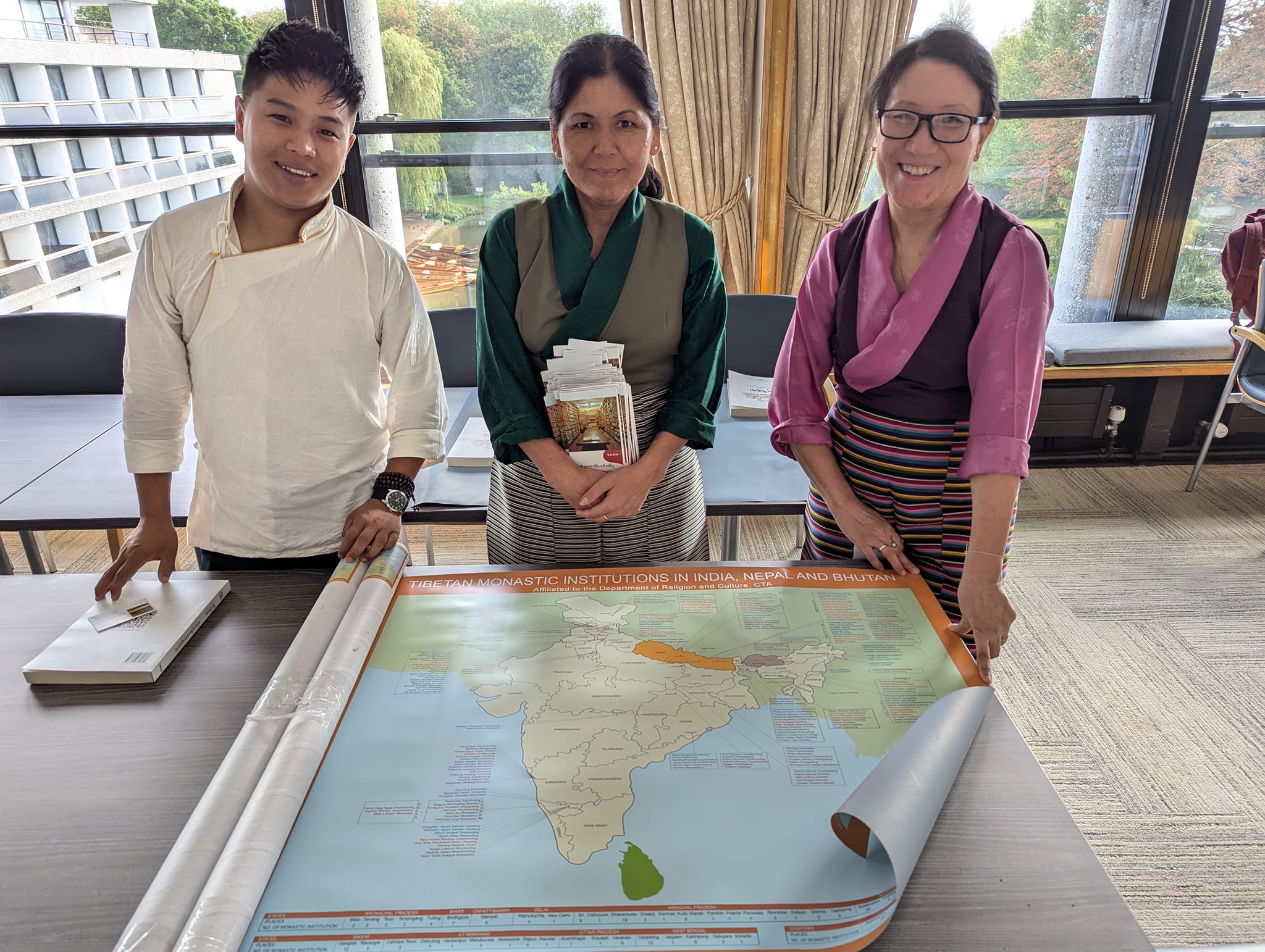 Seventh ISYT conference: Tibetan Digital Library information stand