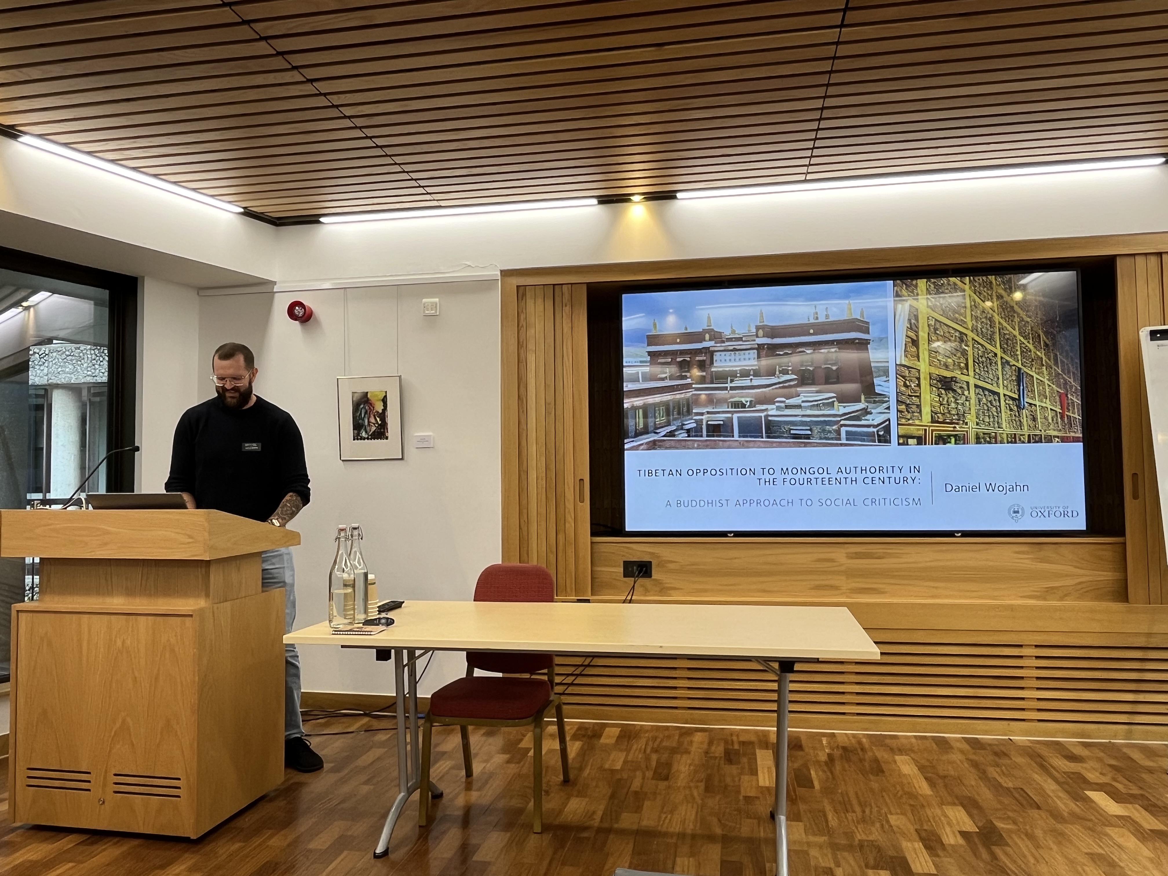 Seventh ISYT conference: paper presentation on Tibetan opposition to Mongol authority